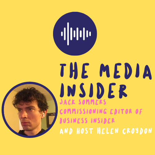 The Media Insider with Jack Sommers Podcast Cover.